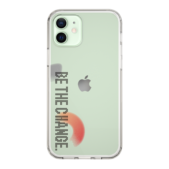 Slim Protection Case［ Original - Dot Overlay - BE THE CHANGE/A ］