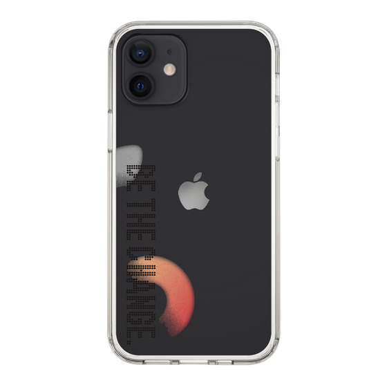 Slim Protection Case［ Original - Dot Overlay - BE THE CHANGE/A ］