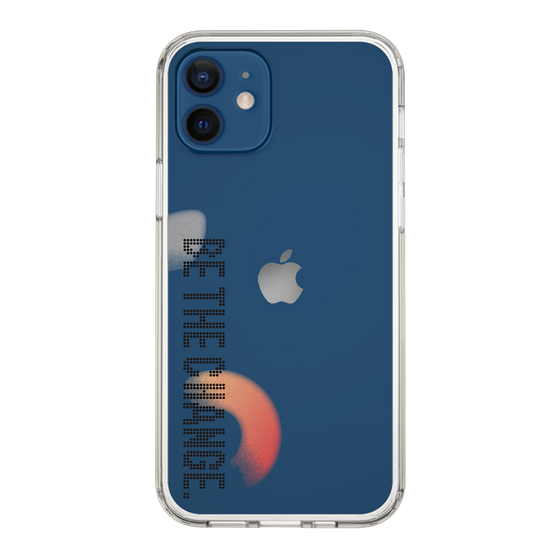 Slim Protection Case［ Original - Dot Overlay - BE THE CHANGE/A ］