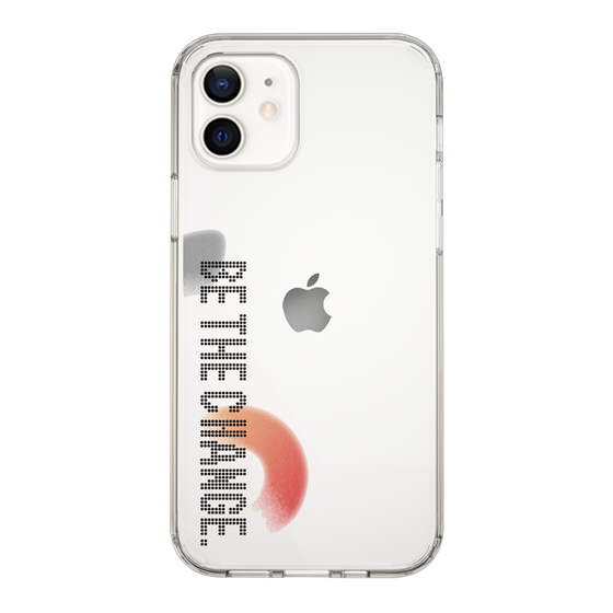 Slim Protection Case［ Original - Dot Overlay - BE THE CHANGE/A ］