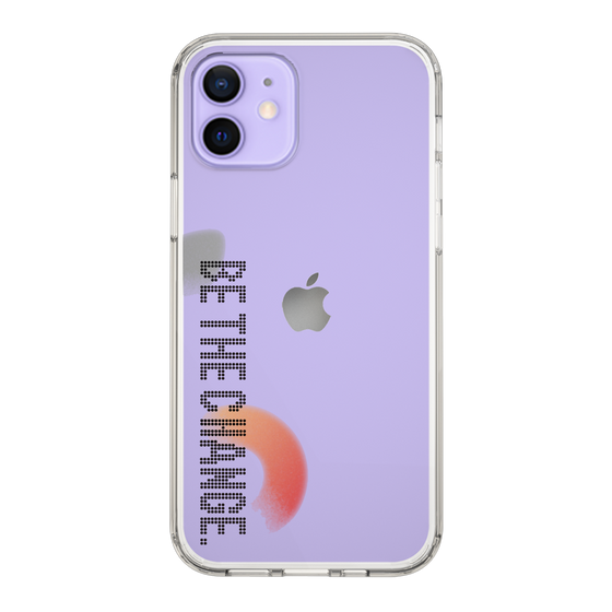 Slim Protection Case［ Original - Dot Overlay - BE THE CHANGE/A ］