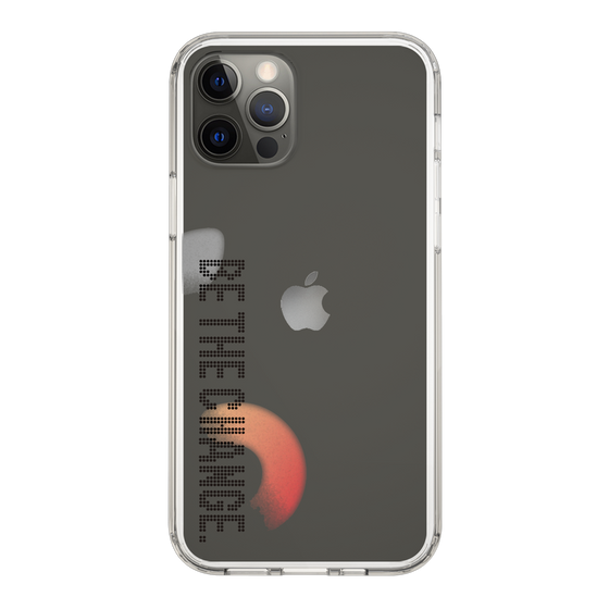 Slim Protection Case［ Original - Dot Overlay - BE THE CHANGE/A ］