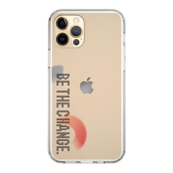 Slim Protection Case［ Original - Dot Overlay - BE THE CHANGE/A ］