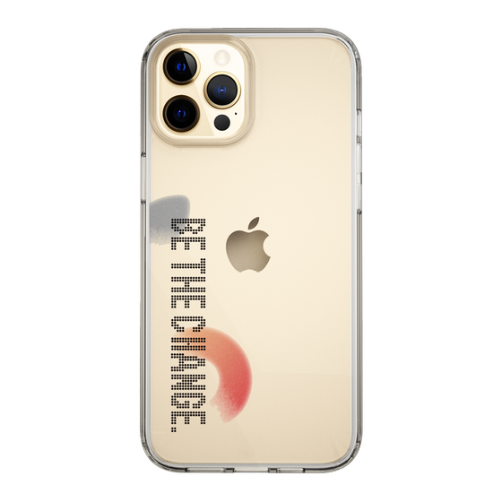 Slim Protection Case［ Original - Dot Overlay - BE THE CHANGE/A ］
