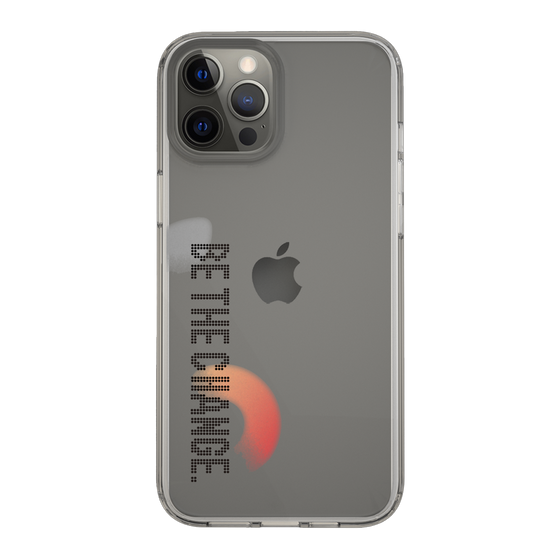 Slim Protection Case［ Original - Dot Overlay - BE THE CHANGE/A ］