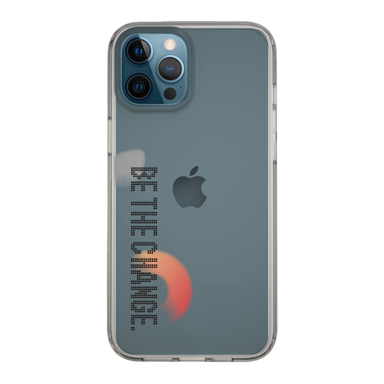 Slim Protection Case［ Original - Dot Overlay - BE THE CHANGE/A ］