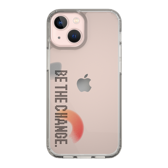 Slim Protection Case［ オリジナル - ドットオーバーレイ - BE THE CHANGE/A ］