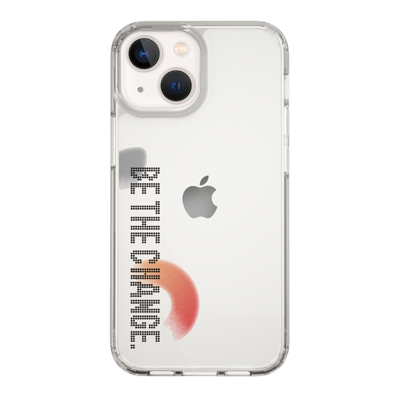 Slim Protection Case［ オリジナル - ドットオーバーレイ - BE THE CHANGE/A ］