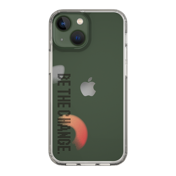 Slim Protection Case［ オリジナル - ドットオーバーレイ - BE THE CHANGE/A ］