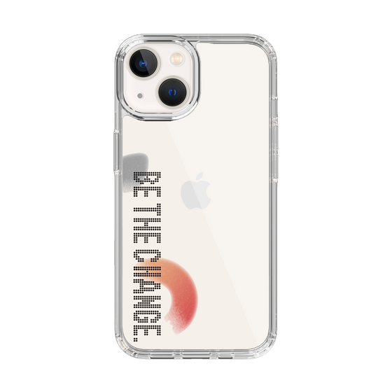 Slim Protection Case［ Original - Dot Overlay - BE THE CHANGE/A ］
