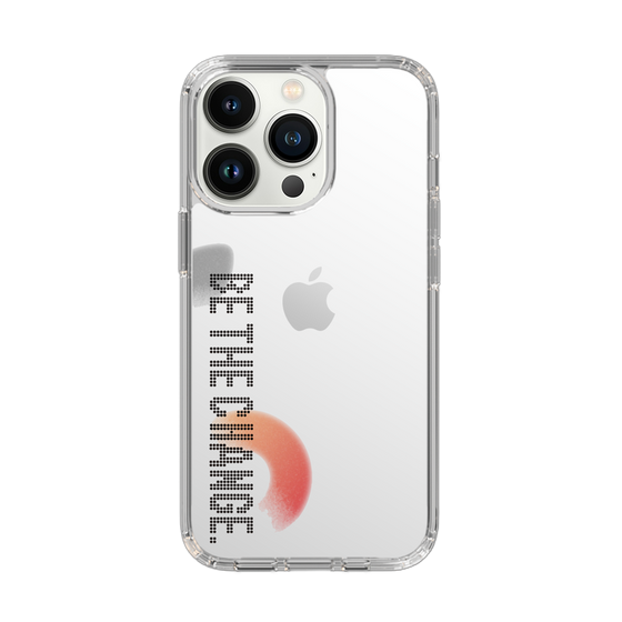 Slim Protection Case［ Original - Dot Overlay - BE THE CHANGE/A ］
