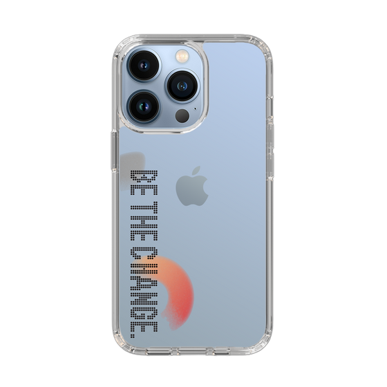 Slim Protection Case［ Original - Dot Overlay - BE THE CHANGE/A ］