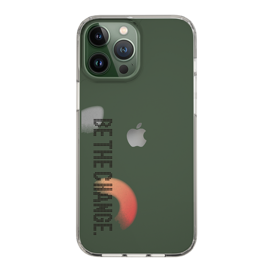 Slim Protection Case［ Original - Dot Overlay - BE THE CHANGE/A ］