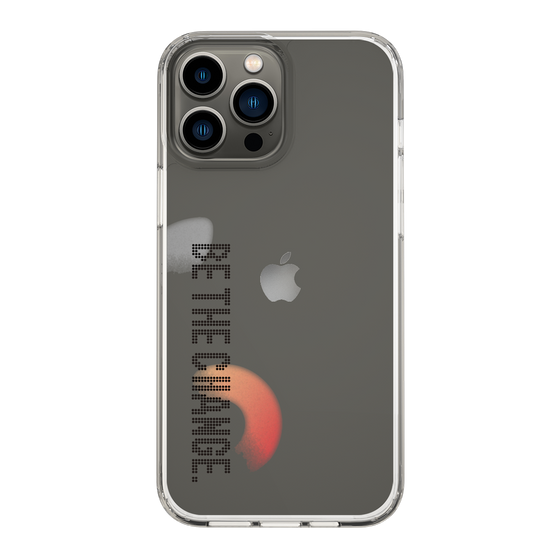 Slim Protection Case［ Original - Dot Overlay - BE THE CHANGE/A ］