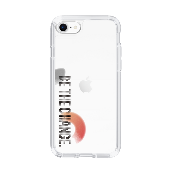 Slim Protection Case［ オリジナル - ドットオーバーレイ - BE THE CHANGE/A ］