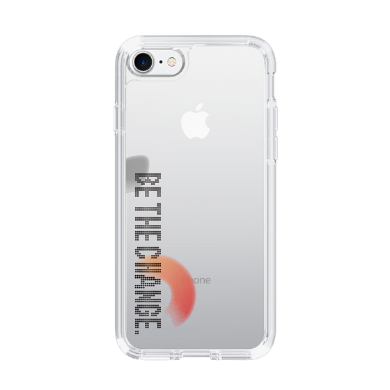 Slim Protection Case［ オリジナル - ドットオーバーレイ - BE THE CHANGE/A ］