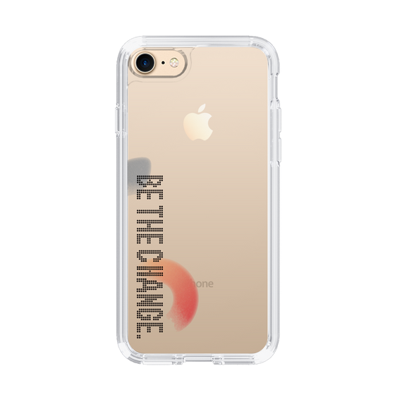 Slim Protection Case［ オリジナル - ドットオーバーレイ - BE THE CHANGE/A ］