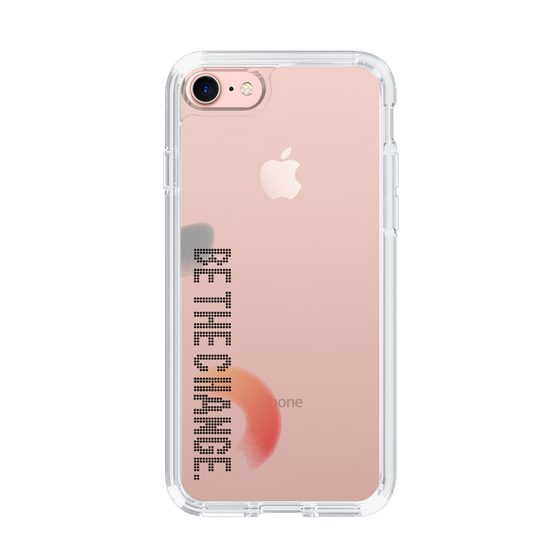 Slim Protection Case［ オリジナル - ドットオーバーレイ - BE THE CHANGE/A ］