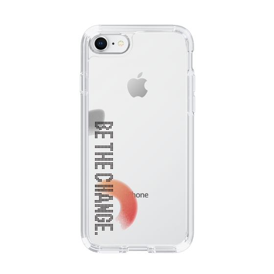 Slim Protection Case［ オリジナル - ドットオーバーレイ - BE THE CHANGE/A ］