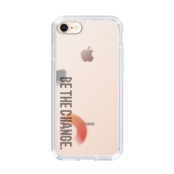 Slim Protection Case［ オリジナル - ドットオーバーレイ - BE THE CHANGE/A ］