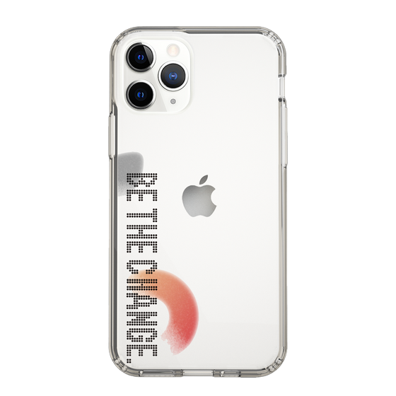 Slim Protection Case［ Original - Dot Overlay - BE THE CHANGE/A ］