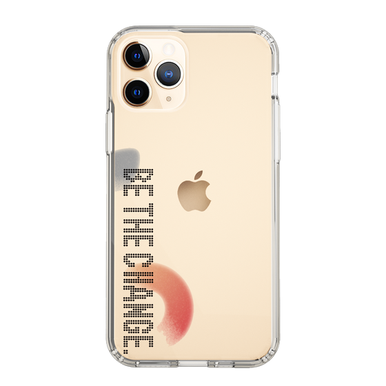 Slim Protection Case［ Original - Dot Overlay - BE THE CHANGE/A ］