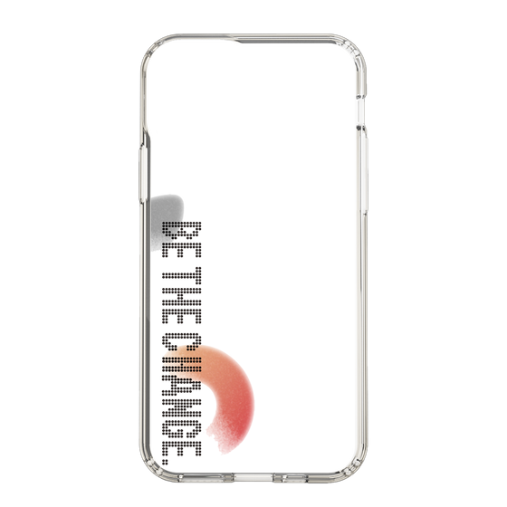 Slim Protection Case［ Original - Dot Overlay - BE THE CHANGE/A ］