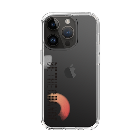 Slim Protection Case［ Original - Dot Overlay - BE THE CHANGE/A ］