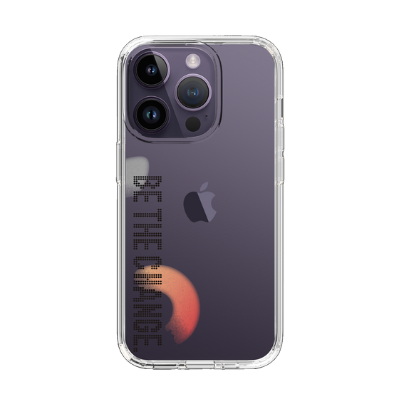 Slim Protection Case［ Original - Dot Overlay - BE THE CHANGE/A ］