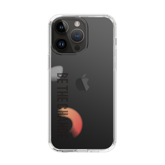 Slim Protection Case［ Original - Dot Overlay - BE THE CHANGE/A ］