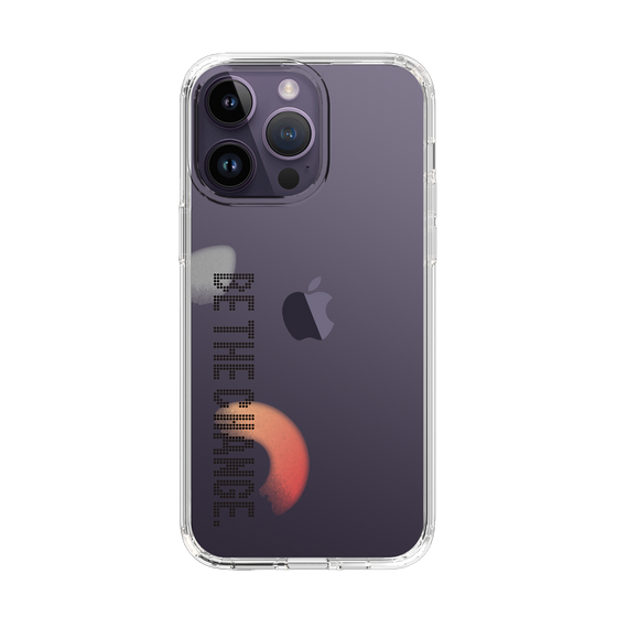 Slim Protection Case［ Original - Dot Overlay - BE THE CHANGE/A ］