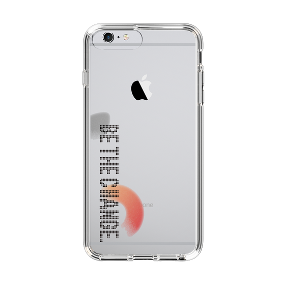 Slim Protection Case［ Original - Dot Overlay - BE THE CHANGE/A ］