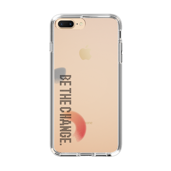 Slim Protection Case［ Original - Dot Overlay - BE THE CHANGE/A ］