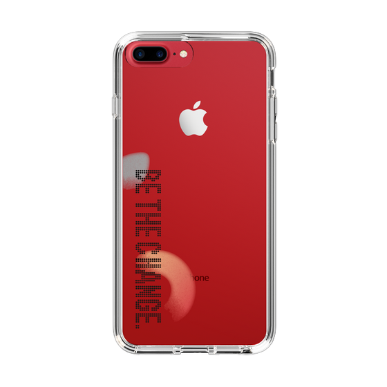 Slim Protection Case［ Original - Dot Overlay - BE THE CHANGE/A ］