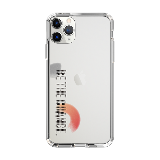 Slim Protection Case［ Original - Dot Overlay - BE THE CHANGE/A ］