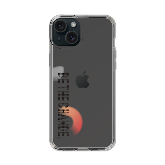 Slim Protection Case［ Original - Dot Overlay - BE THE CHANGE/A ］
