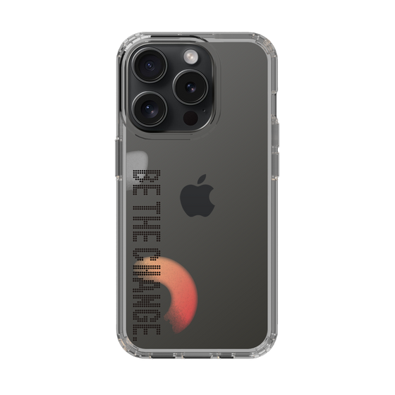 Slim Protection Case［ Original - Dot Overlay - BE THE CHANGE/A ］