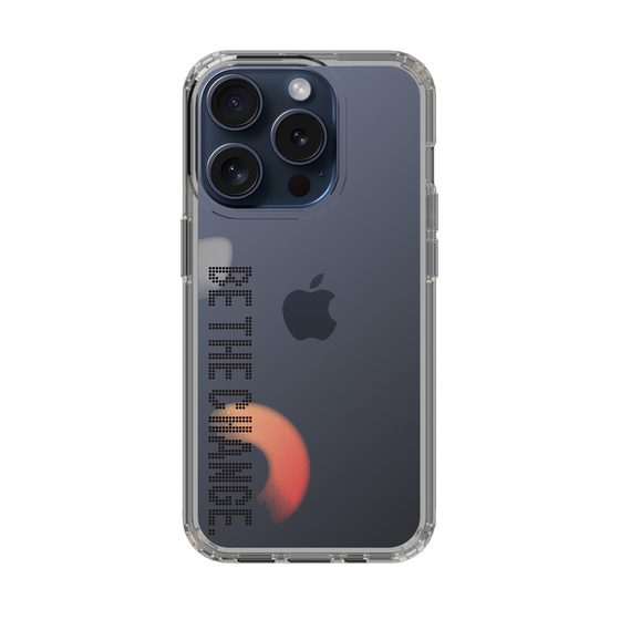 Slim Protection Case［ Original - Dot Overlay - BE THE CHANGE/A ］