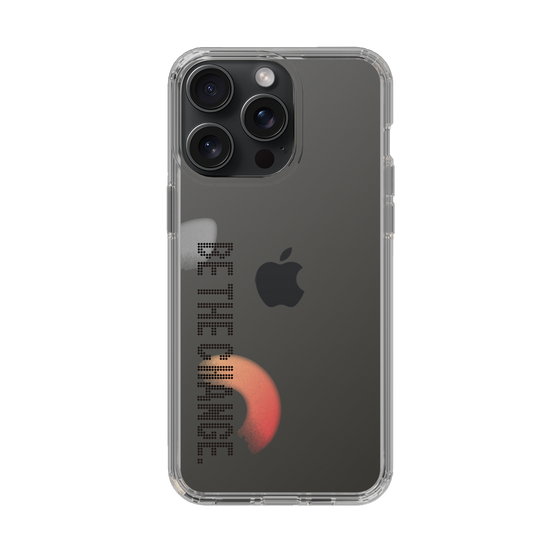 Slim Protection Case［ Original - Dot Overlay - BE THE CHANGE/A ］