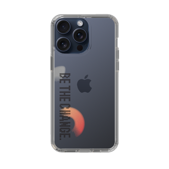 Slim Protection Case［ Original - Dot Overlay - BE THE CHANGE/A ］