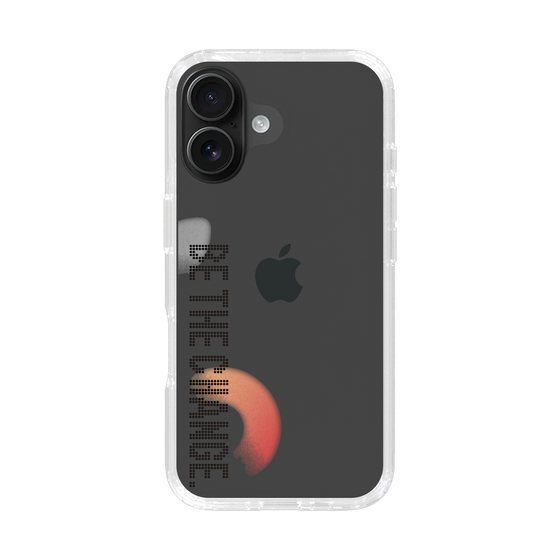 Slim Protection Case［ Original - Dot Overlay - BE THE CHANGE/A ］