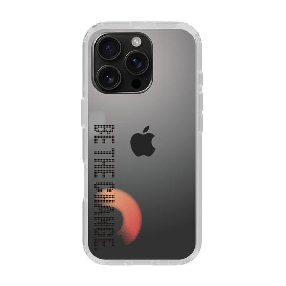 Slim Protection Case［ Original - Dot Overlay - BE THE CHANGE/A ］