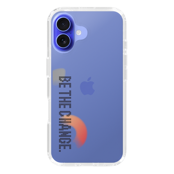 Slim Protection Case［ Original - Dot Overlay - BE THE CHANGE/A ］