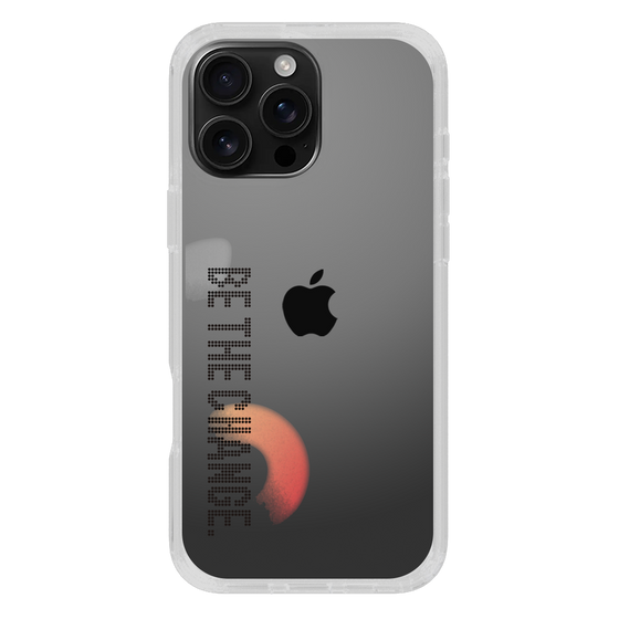 Slim Protection Case［ Original - Dot Overlay - BE THE CHANGE/A ］