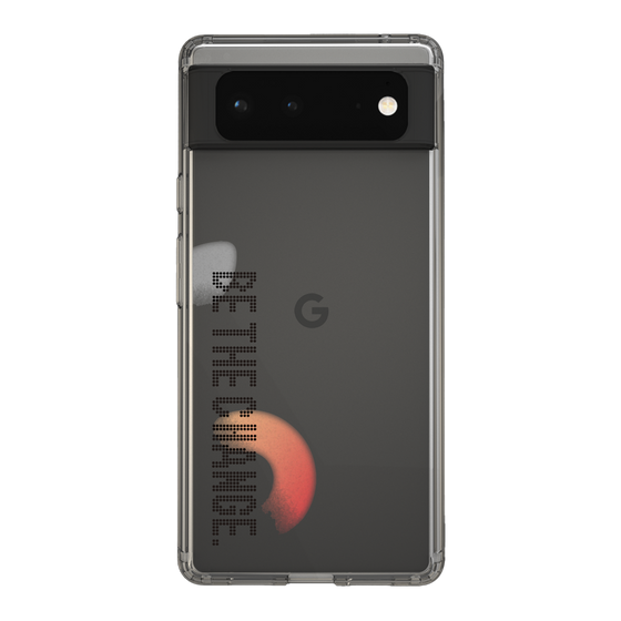 Slim Protection Case［ Original - Dot Overlay - BE THE CHANGE/A ］