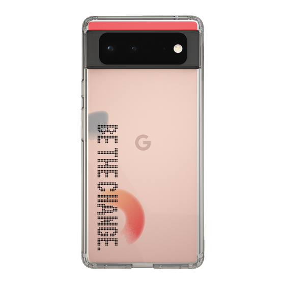 Slim Protection Case［ Original - Dot Overlay - BE THE CHANGE/A ］