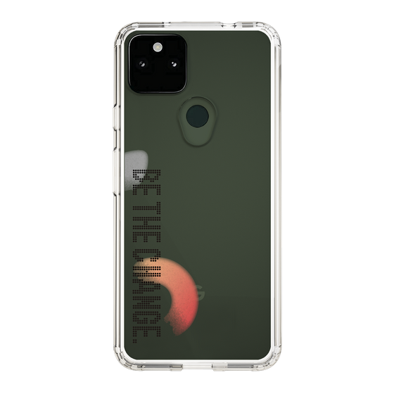 Slim Protection Case［ Original - Dot Overlay - BE THE CHANGE/A ］