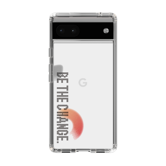 Slim Protection Case［ Original - Dot Overlay - BE THE CHANGE/A ］