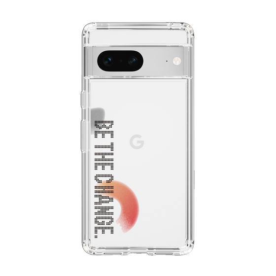 Slim Protection Case［ Original - Dot Overlay - BE THE CHANGE/A ］