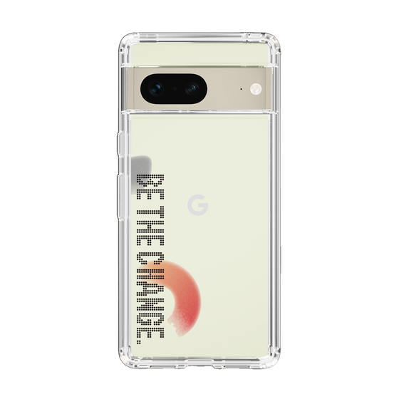 Slim Protection Case［ Original - Dot Overlay - BE THE CHANGE/A ］
